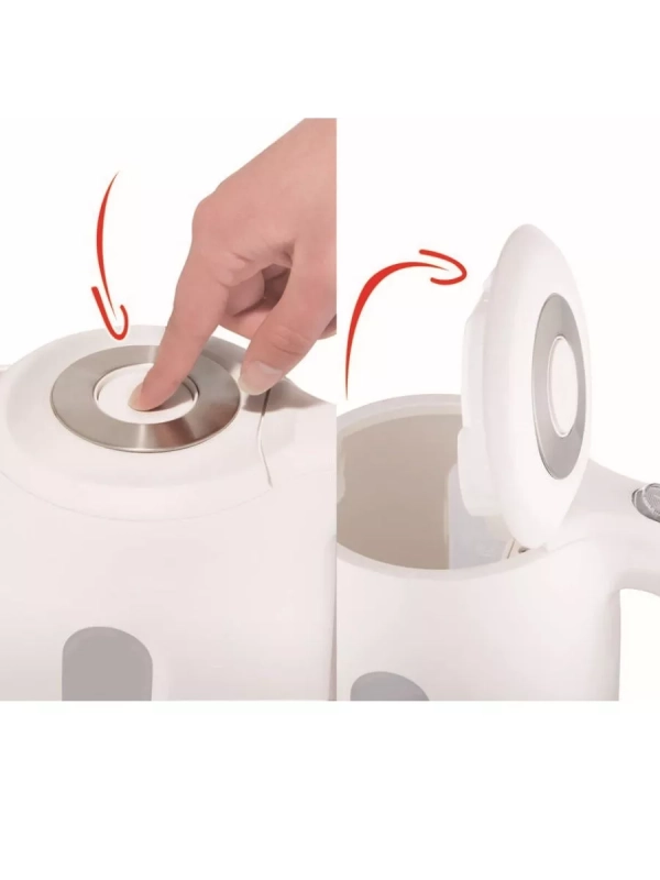 Электрический чайник KO330130 Snow, 1,7 л, 2400 Вт, белый