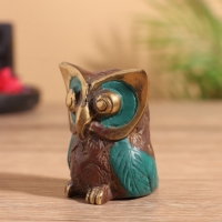 Сувенир бронза "Совёнок" 4х5х4 см