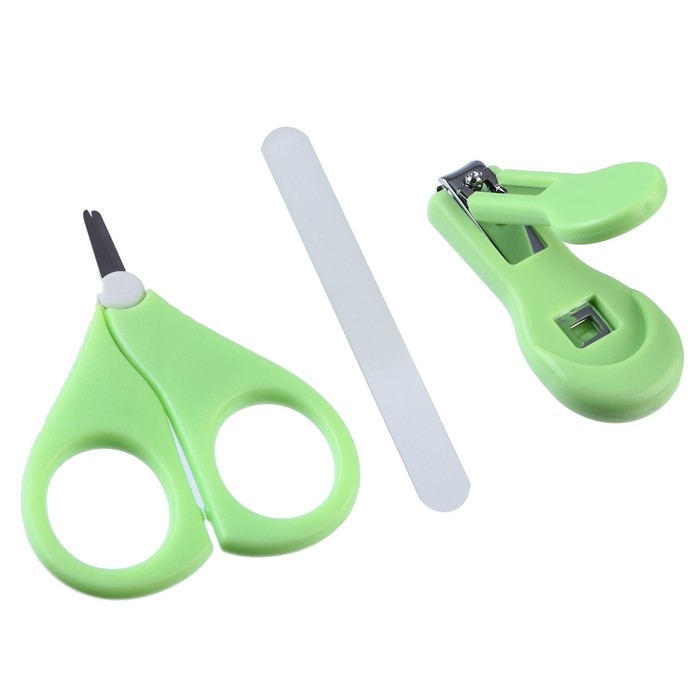 Маникюрный набор детский для самых маленьких &laquo;Лиса&raquo; (ножницы+щипчики+пилка)