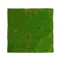 Мох искусственный, декоративный, полотно 1 &times; 1 м, рельефный, камни, Greengo