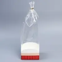 Пакет с коробкой &laquo;Новый год&raquo;, 12 х 12 х 40 см