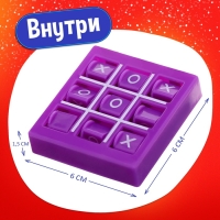 Новый год! Настольная игра &laquo;Крестики против ноликов&raquo;, 2 игрока, 3+, МИКС