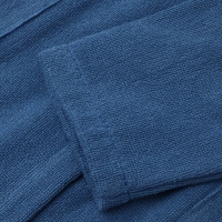 Халат детский Экономь и Я, цв. синий, р-р 32, 100% хл, 340 г/м2