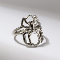 Кольцо «Настроение» паук, цвет серебро, безразмерное Кольцо «Настроение» паук, цвет серебро, безразмерное