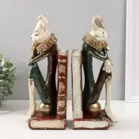 Держатели для книг "Придворные зайцы" набор 2 шт 25х10х30,5 см