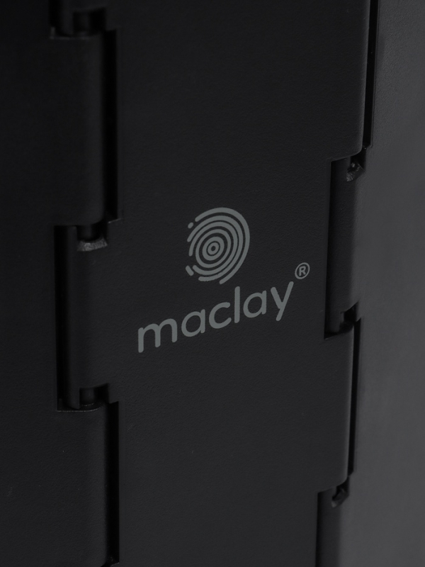 Туалет складной туристический Maclay, комплект: 15 мешков, 12 пакетов абсорбента