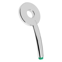 Лейка для душа ZEIN Z3537, d=105 мм, отверстие внутри, хром/зелёный Лейка для душа ZEIN Z3537, d=105 мм, отверстие внутри, хром/зелёный