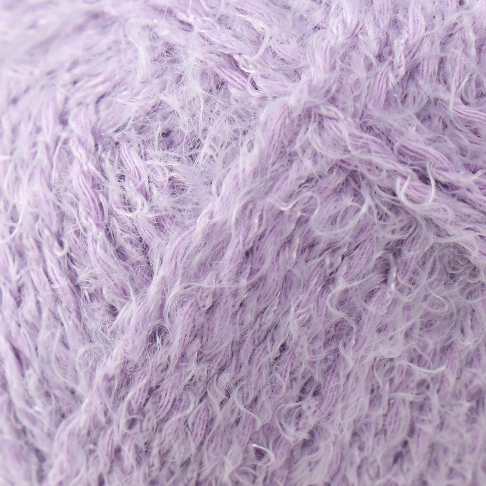 Пряжа Пряжа "Хлопок травка" 65% хлопок 35% полиамид 220 м/100гр (072 лаванда)