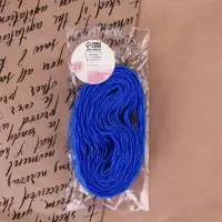 Кружево капроновое, 23 мм, 10&plusmn;1 м, цвет синий №15