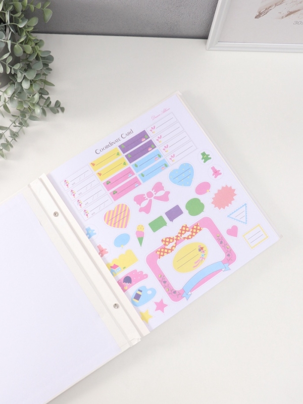 Фотоальбом магнитный 20 листов "Птица и сердце" кожзам, в коробке 2,6х32х33,5 см