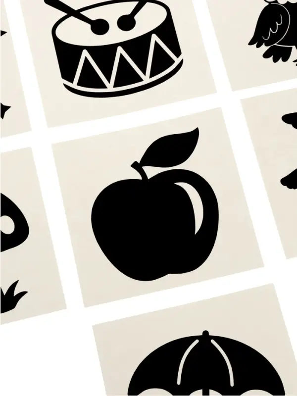 Календарь малыша, 13 стр. + планер + 12 ч/б карточек