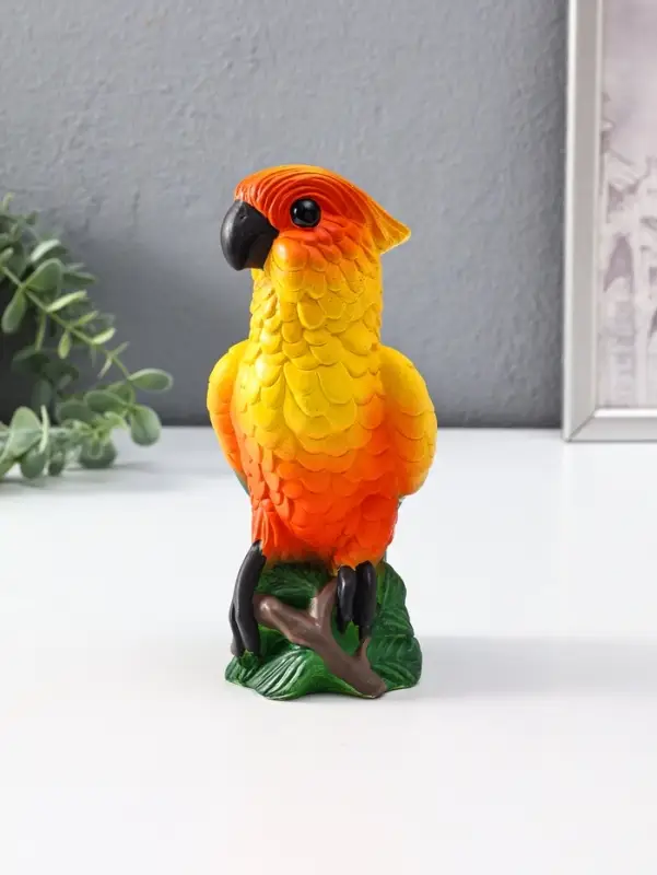 Копилка Попугай, цветной, 21*8,5*9,5 см