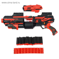 Скорострельный бластер MAXIGUN, с патронной лентой, стреляет мягкими пулями Скорострельный бластер MAXIGUN, с патронной лентой, стреляет мягкими пулями