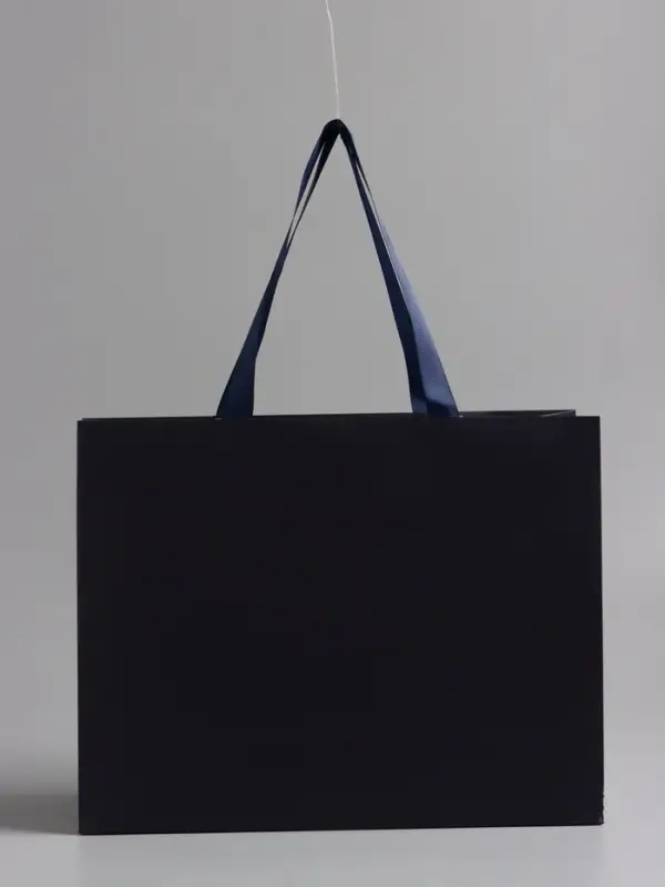 Пакет подарочный "Синий", 32 х 25 х 11 см