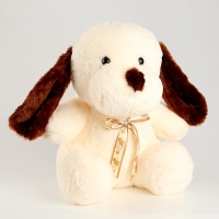 Мягкая игрушка &laquo;Собака&raquo;, с золотым бантом, 50 см