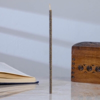 Свеча магическая медовая с травами для защиты семейного очага &laquo;Иван да Марья&raquo;, 12 штук