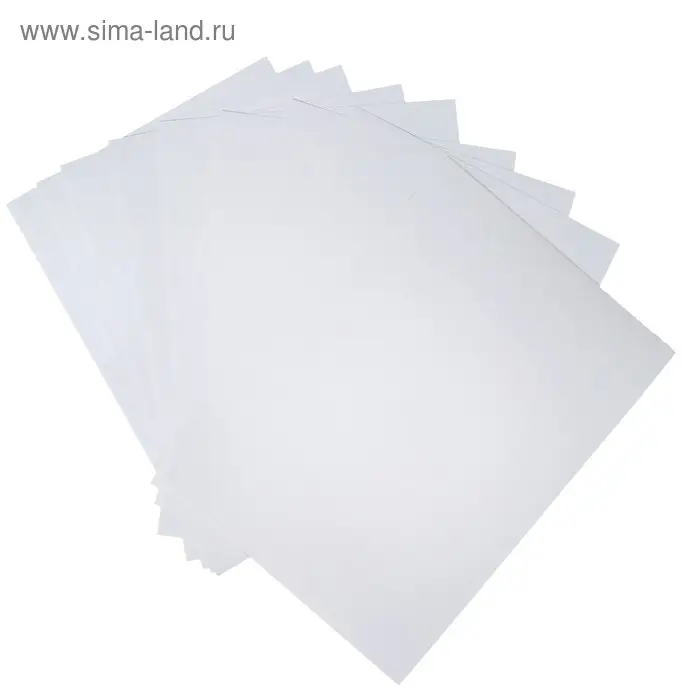 Папка для черчения А4, 10 листов, плотность 180 г/м2, без рамки, бумага СПБФ ГОЗНАК 597-73