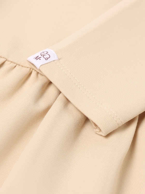 Платье для девочки MINAKU "Nature", цвет бежевый, рост 86-92 см