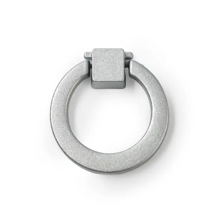 Ручка-кнопка ТУНДРА РК045SN, матовый никель