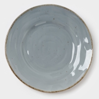 Тарелка Magistro "Alpine Frost" 23см 23,4х23,1х3 цвет синий