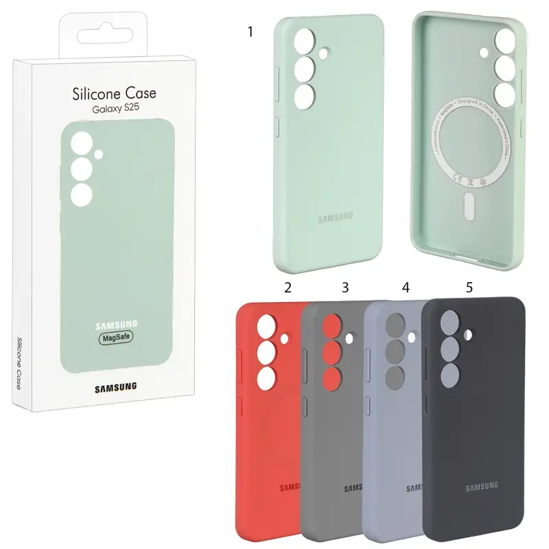 Чехол Samsung S25 Silicone Case c Magsafe
