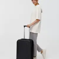 Чемодан Platta, черный