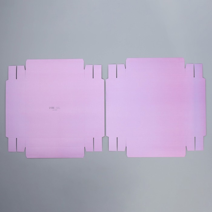 Коробка подарочная для цветов с вазой и PVC окнами складная, упаковка, «Лаванда», 23 х 30 х 23 см Коробка подарочная для цветов с вазой и PVC окнами складная, упаковка, «Лаванда», 23 х 30 х 23 см