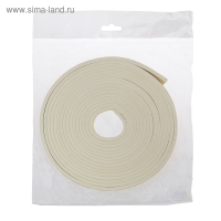 Уплотнитель резиновый ТУНДРА, профиль Е, размер 4х9 мм, белый, в упаковке 10 м Уплотнитель резиновый ТУНДРА, профиль Е, размер 4х9 мм, белый, в упаковке 10 м
