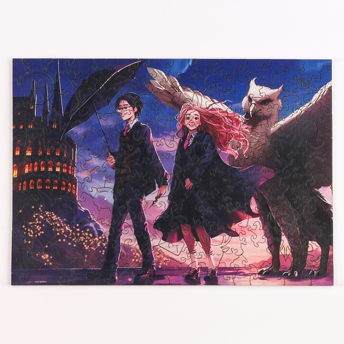 Пазл деревянный фигурный «Волшебная школа», 175 элементов Пазл деревянный фигурный «Волшебная школа», 175 элементов