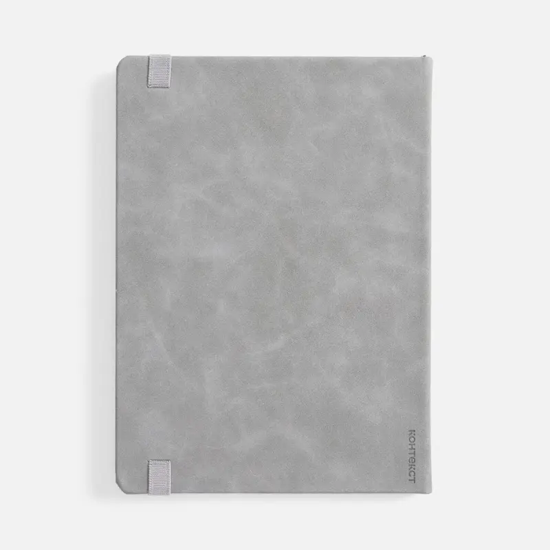 Ежедневник Urban Hard, недатированный, серый