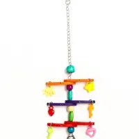 Игрушка для птиц "Перекладина" микс цветов