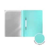 Папка-скоросшиватель A4, 180 мкм, ErichKrause "Diagonal Pastel", с перфорацией, с тиснением "диагoналь", микс