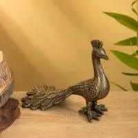 Сувенир &laquo;Павлин&raquo;, 18&times;8.5&times;14 см, алюминий