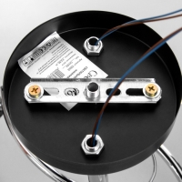 Люстра потолочная Зои 2хE27 40Вт Хром, черный Люстра потолочная Зои 2хE27 40Вт Хром, черный