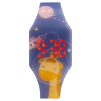 Часы наручные электронные, детские, "Жираф", ремешок l-22.5 см Часы наручные электронные, детские, "Жираф", ремешок l-22.5 см