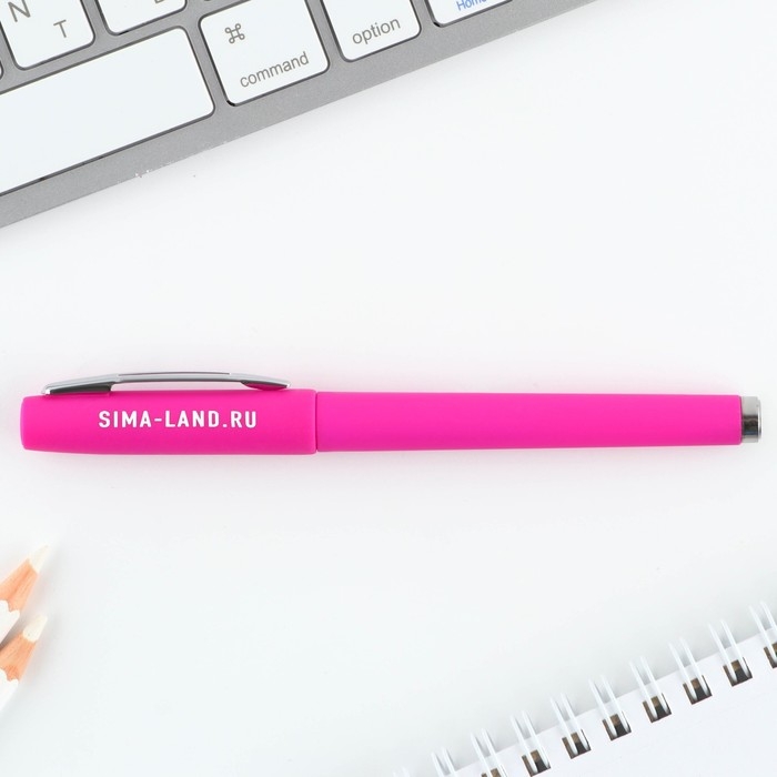 Ручка шариковая, синяя паста, 0.7 мм, корпус пластик &laquo;8 марта&raquo;