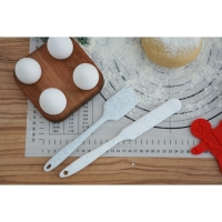 Лопатка Доляна &laquo;Гранит&raquo;, 21 см, цвет белый