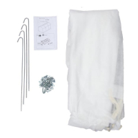 Мини-теплица, 3,7 &times; 1,4 &times; 1,15 м, стальной каркас d = 16 мм, спанбонд 60 г/м&sup2;