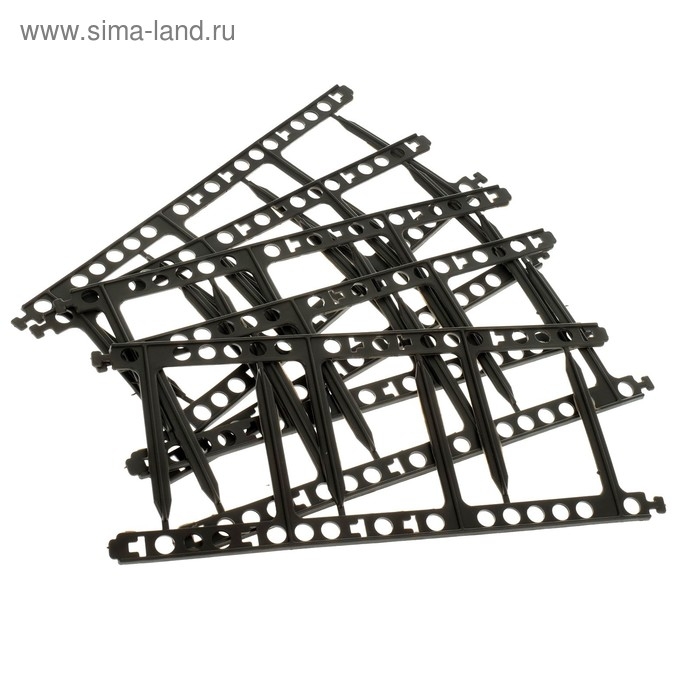 Кустодержатель для клубники, d = 11 см, пластик, набор 10 шт., цвет МИКС Кустодержатель для клубники, d = 11 см, пластик, набор 10 шт., цвет МИКС