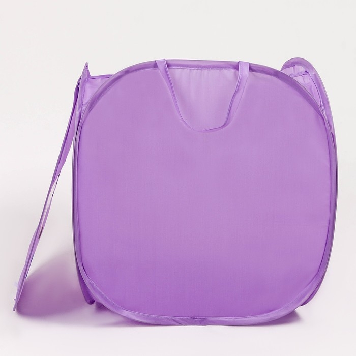 Корзина для хранения игрушкек &laquo;Волшебный единорог&raquo;, 45 х 45 х 43 см, фиолетовая