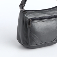 Сумка женская на молнии, цвет серый Сумка женская на молнии, цвет серый