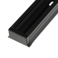 Однофазный трек 2TRA шина, TR-02, 1м, усиленный, накладной, черный Однофазный трек 2TRA шина, TR-02, 1м, усиленный, накладной, черный