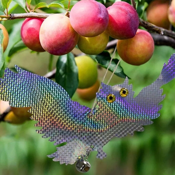 Отпугиватель для птиц, светоотражающий, &laquo;Сова с колокольчиком&raquo;, Greengo