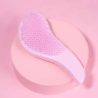 Расчёска массажная, 7,5 &times; 18,5 см, PVC коробка, цвет МИКС