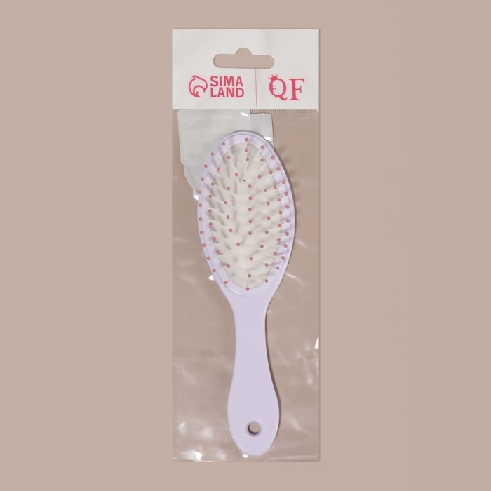 Расчёска массажная, 5,3 &times; 17,5 см, рисунок МИКС