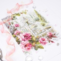 Набор для вышивания крестом &laquo;Фонтан желаний&raquo; 20 &times; 26 см