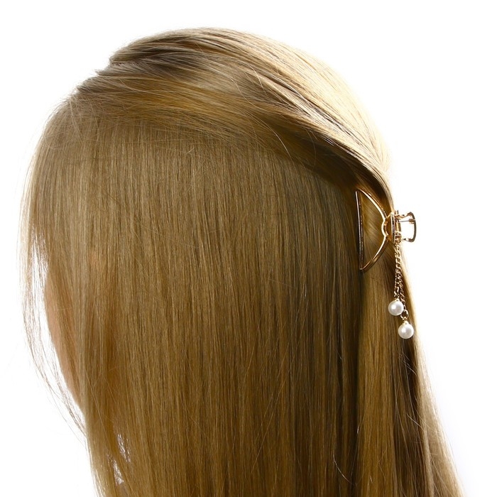 Краб для волос новогодний &laquo;Все сбудется&raquo;, на Новый год, 4,5 см