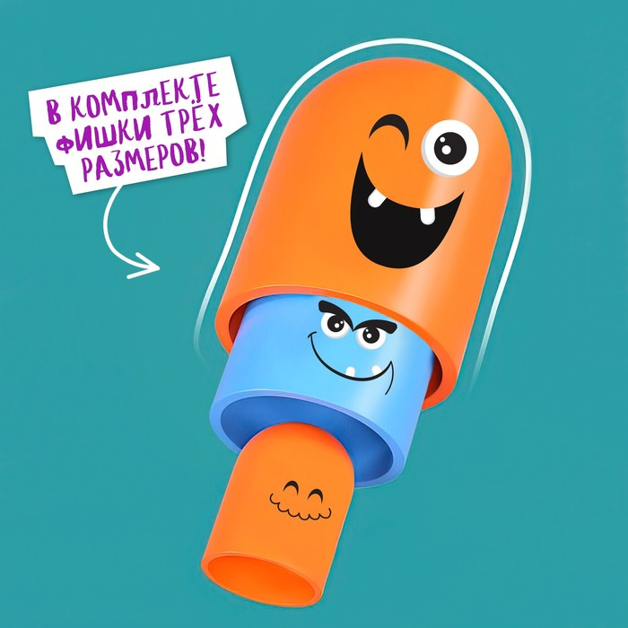 Стратегическая настольная игра на логику &laquo;Крестики против ноликов. Монстрики&raquo;