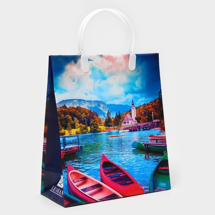 Пакет Пакет "Романтика", мягкий пластик, 26 х 23 см, 100 мкм