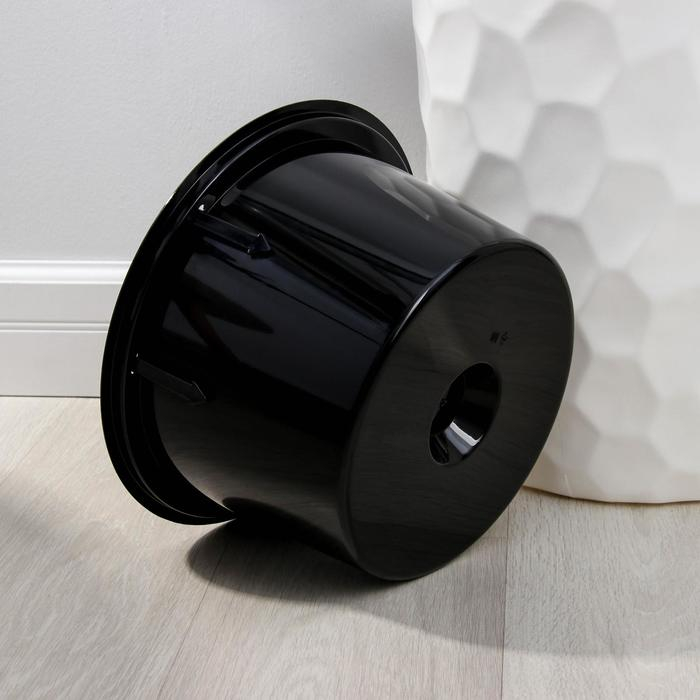 Кашпо для цветов со вставкой &laquo;Мозаика&raquo;, 19,5 л (9 л), цвет белый